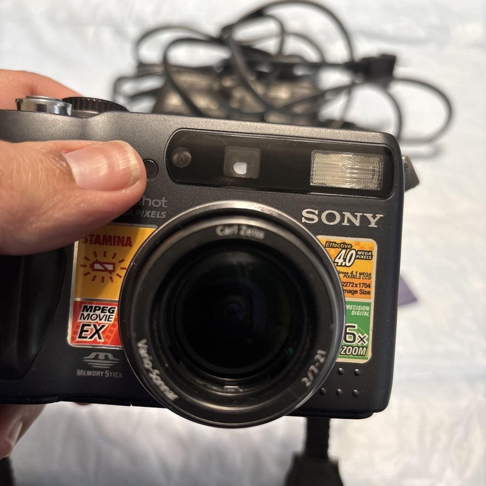 Sony Cyber-Shot DSC-S85 4.1MP Camera Tested 128MB Memory Stick Manual